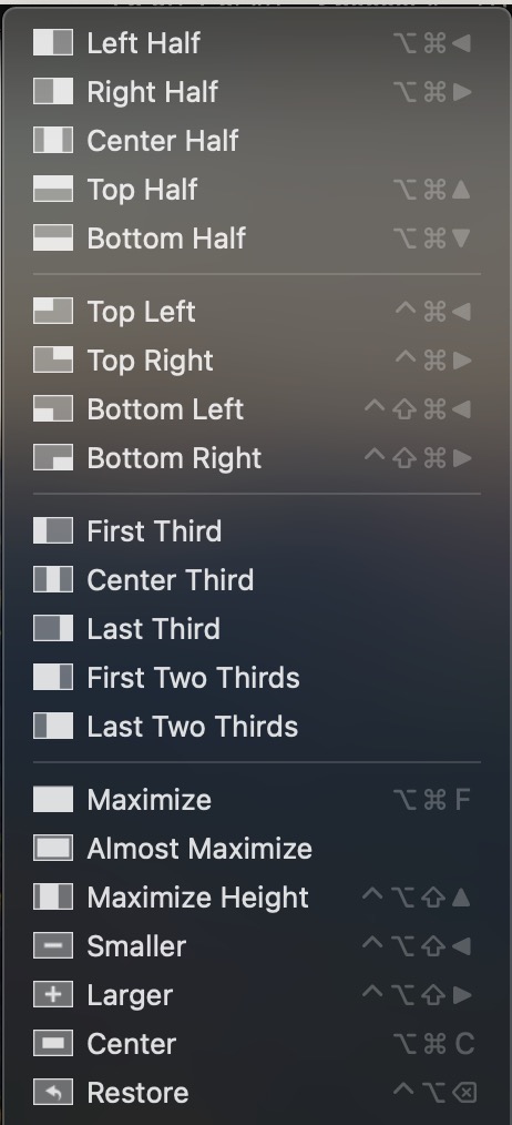 macOS Shortcuts